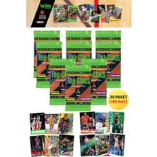 Hediyecik Panini Top Class Euroleague Basketball 2025 Cards -Panini Basketbolcu Kartları 20 Paket (160 Kart)
