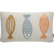 Mudo Home MARİN FISH WAVE KIRLENT RENKLİ 30X50