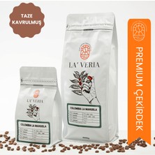 La'veria Colombia La Manuela Espresso Kahve Çekirdeği, Washed, Floral & Bal Aromalı, %100 Arabica