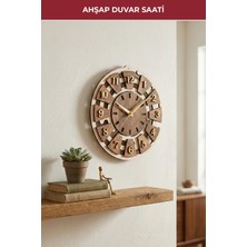 Pikas Ahşap Duvar Saati