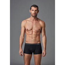 Dagi Siyah Erkek Boxer 2XL Konforlu Mikro Modal Kumaş ile Gün Boyu Rahatlık Sağlar E011000560