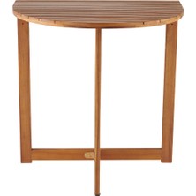 Belirtilmemiş Vırgınıa Yarı Katlanır Masa 70 cm