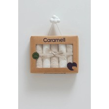 Caramell Basıc Unısex 7li Kutulu Bebe Mendil - Bej - St Bej