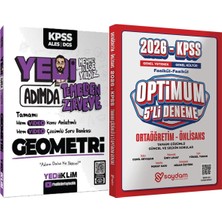 Yediiklim Yayınları Yedi Adımda Temelden Zirveye Geometri - Optimum 5 Deneme