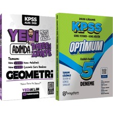 Yediiklim Yayınları Yedi Adımda Temelden Zirveye Geometri - Lisans Optimum 5 Deneme