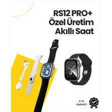 Astraltech RS12 PRO+ 2025 Serisi Özel Üretim Full Ekranlı Akıllı Saat – Nabız ve Uyku Takibi, Bluetooth Arama, Garantili, Güçlü Batarya