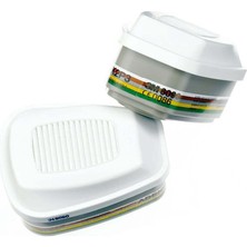 3m 6099 A2B2E2K2HGP3 + Formaldehit Asit Amonyak Gaz Buhar ve Partikül Filtresi