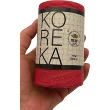 Angel Çanta Aksesuar Koreka Rafya Kırmızı Renk