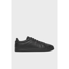 Tommy Hilfiger Deri Logolu Sneaker Ayakkabı Erkek Ayakkabı FM0FM05678 Bds