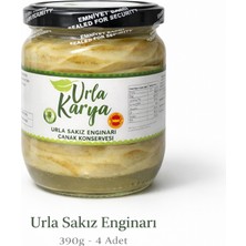 Urla Karya Coğrafi Işaretli Urla Sakız Enginarı Çanak Konservesi 390 gr 4 Adet