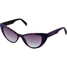 Italia Independent Italıa Independent 906 52 Zeb 017 Mor Çok Renklı Kedi Kadın Bordo Güneş Gözlüğü