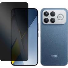 Microcase Oneplus 15 Global Privacy Gizlilik Filtreli Tam Kaplayan Tempered CAM-AL3125