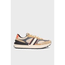 Tommy Jeans Süet Logolu Sneaker Ayakkabı Erkek Ayakkabı EM0EM01537 Aen