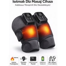 vooka Isıtmalı Titreşimli Diz ve Vücut  Masaj Aleti