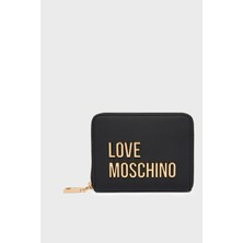 Love Moschino Logolu Fermuarlı Cüzdan Bayan Cüzdan JC5613PP1OKD0000