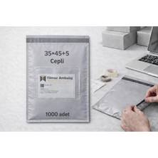 Yılmaz 35*45+5 Cepli Kargo Poşet 1000 Adet