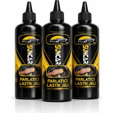 Suncar Lastik Parlatıcı Jel Vıp 600 ml 3lü Set