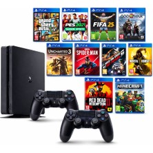 Sony Ps4 10 Oyun Yüklü 12.02 Vers. +2 V2 Kol (Teşhir)