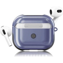 Gaappy Tabby Serisi Apple Airpods 3.nesil Mavi Airpods Kılıf
