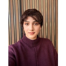 Aura Peruk Özel Tasarım Kısa Kesim Muhteşem Mat Görünümdeki Aisha Modelimiz