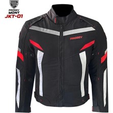 Prosev JKT01 - 4 Mevsim Mont (Kırmızı/siyah)