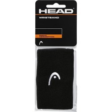 Head Wrist Band 5" Siyah Tenis Bileklik Uzun