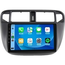 OEM Aln Honda Civic Ies 1996-2001  4gb Ram 64GB Hafıza 8 Çekirdek Carplay Android Multimedya