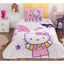 Taç Yeni Sezon Lisanslı Hello Kitty&friends Tek Kişilik Pike Takımı