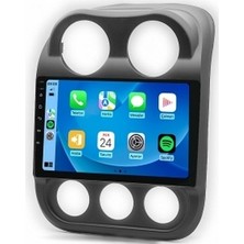 OEM Aln Jeep Compass 2010-2015 4gb Ram 64GB Hafıza 8 Çekirdek Carplay Android Multimedya