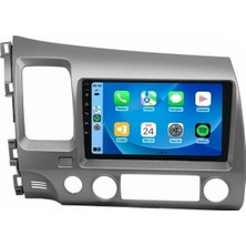 OEM Aln Honda Civic Fd6 2006-2012 9'' 6gb Ram 128GB Hafıza 8 Çekirdek Carplay Android Multimedya