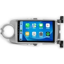OEM Aln Toyota Yaris 2012-2019 Gri 6gb Ram 64GB Hafıza 8 Çekirdek Carplay Android Multimedya