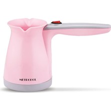 Metropol MP-4002 Elektrikli Cezve – 4 Fincan Kapasiteli, 1000W Güç, Pembe