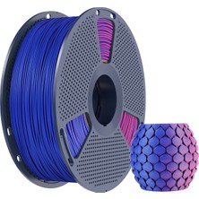 Sunlu Pla Matte Dual Filament Kırmızı Mavi 1.75MM 1kg