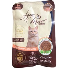 How Meow Somonlu Yaş Mama 85 gr