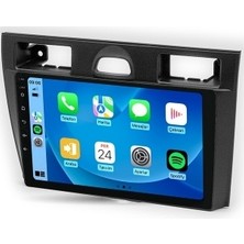 OEM Aln Ford Fiesta 2006-2011 Siyah 4gb Ram 32GB Hafıza 4 Çekirdek Carplay Android Multimedya