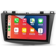OEM Aln Mazda 3 2010-2013 6gb Ram 64GB Hafıza 8 Çekirdek Carplay Android Multimedya