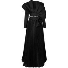 Senna Vıolanda Dress Siyah