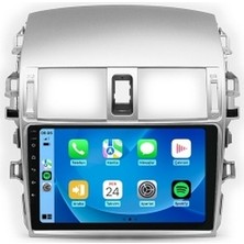 OEM Aln Toyota Corolla 2007-2012 4gb Ram 32GB Hafıza 4 Çekirdek Carplay Android Multimedya