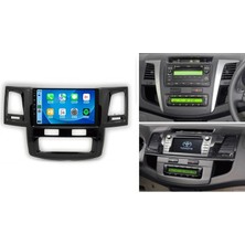 OEM Aln Toyota Hilux 2005-2008 A/c 6gb Ram 128GB Hafıza 8 Çekirdek Carplay Android Multimedya