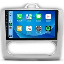 OEM Aln Ford Focus 2 Digital Klima 8gb Ram 64GB Hafıza 8 Çekirdek Carplay Android Multimedya