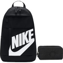 Waddell Unisex Spor Siyah Sırt Çantası , Okul Çantası ve Kalemlik Çantası