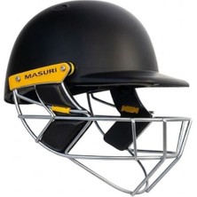 Gümrük Bey Masuri T-Line Plus Titanium Kriket Kaskı – Profesyonel, Hafif ve Güvenli - Siyah