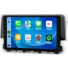OEM Aln Honda Civic Fc5 2016-2020 4gb Ram 64GB Hafıza 8 Çekirdek Carplay Android Multimedya