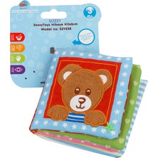 Sozzy Toys Renkli Ayılı Hikaye Kitabım 10x10 cm Eğlenceli Tasarım Özellikli Çocuklar İçin