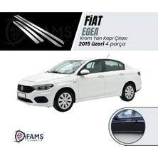 Fams Otomotiv Fiat Egea Krom Yan Kapı Çıtası 4 Kapı 2015> Paslanmaz Çelik