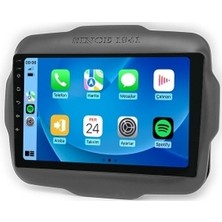 OEM Aln Jeep Renegade 2016-2021 8gb Ram 128GB Hafıza 8 Çekirdek Carplay Android Multimedya