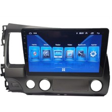 OEM Aln Honda Civic Fd6 2006-2012 10.1'' 4gb Ram 32GB Hafıza 4 Çekirdek Carplay Android Multimedya