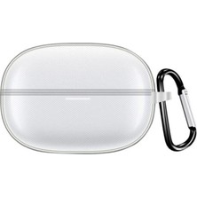 Adige Xiaomi Redmi Buds 8 Pro Kulaklık Kılıfı Silikon Şeffaf