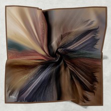 Bonjela Soft Eşarp Fırça Desen Mocha