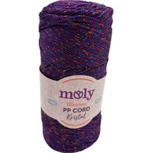 Angel Çanta Aksesuar Moly Yarn 200 gr Simli Polyester Makrome NO:1160